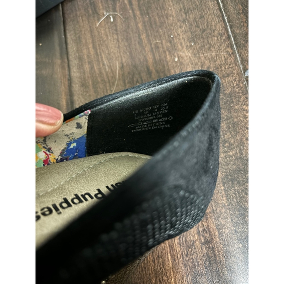 Women's Hush Puppies Black Heels Size 8 - Picture 8 of 8